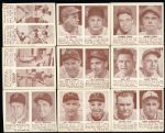 1941 DOUBLE PLAY BASEBALL LOT OF 24 WITH 16 HOFERS INC. WILLIAMS, FELLER, REESE, OTT, AND RIZZUTO