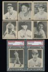 1939 PLAY BALL BASEBALL PARTIAL SET (105/161) WITH JOE DIMAGGIO AND TED WILLIAMS
