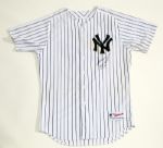 ALEX RODRIGUEZ AUTOGRAPHED 2010 NEW YORK YANKEES GAME WORN HOME JERSEY