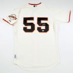 2010 TIM LINCECUM SIGNED SAN FRANCISCO GIANTS GAME USED HOME JERSEY