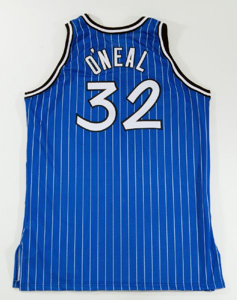 1995-96 SHAQUILLE ONEAL ORLANDO MAGIC GAME WORN JERSEY