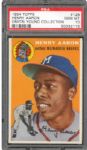 1954 TOPPS #128 HANK AARON GEM MINT PSA 10 (1/2) - DMITRI YOUNG COLLECTION