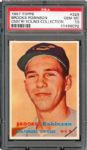 1957 TOPPS #328 BROOKS ROBINSON GEM MINT PSA 10 (1/1) - DMITRI YOUNG COLLECTION
