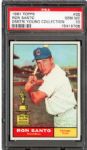 1961 TOPPS #35 RON SANTO GEM MINT PSA 10 (1/5) - DMITRI YOUNG COLLECTION
