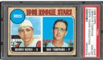 1968 TOPPS #247 JOHNNY BENCH GEM MINT PSA 10 (1/10) - DMITRI YOUNG COLLECTION