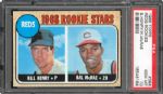1968 TOPPS #384 HAL MCRAE GEM MINT PSA 10 (1/1) - DMITRI YOUNG COLLECTION