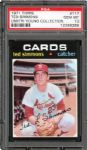 1971 TOPPS #117 TED SIMMONS GEM MINT PSA 10 (1/1) - DMITRI YOUNG COLLECTION