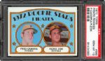 1972 TOPPS #392 RICHIE ZISK GEM MINT PSA 10 (1/9) - DMITRI YOUNG COLLECTION
