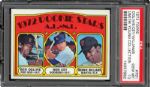 1972 TOPPS #761 RON CEY GEM MINT PSA 10 (1/6) - DMITRI YOUNG COLLECTION