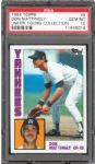 1984 TOPPS #8 DON MATTINGLY GEM MINT PSA 10 - DMITRI YOUNG COLLECTION