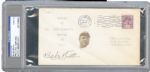 1932 BABE RUTH SIGNED FIRST DAY COVER (PSA/DNA MINT 9)