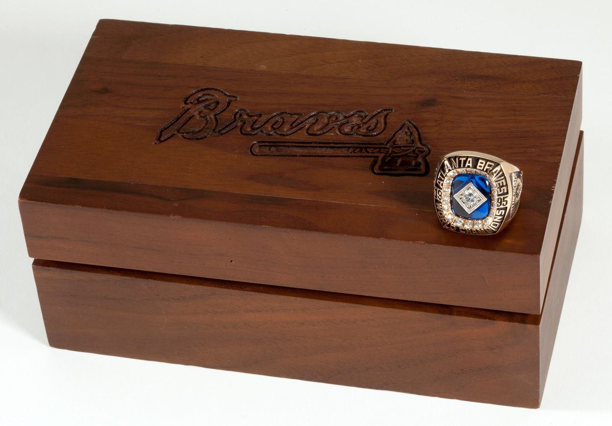 Best Atlanta Braves 1995 World Series Ring for sale in McDonough