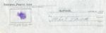 1954 ROBERTO CLEMENTE SIGNED PUERTO RICAN LEAGUE CONTRACT WITH CLEMENTE FINGERPRINT