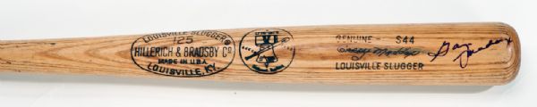 1976 GARRY MADDOX GAME USED AND SIGNED BI-CENTENNIAL BAT
