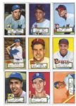 1952 TOPPS BASEBALL NEAR COMPLETE LOW NUMBER RUN (309/310)