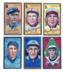 LOT OF (6) T205 ALTERED CARDS INC BRESNAHAN AND HUGGINS