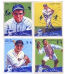 LOT OF (4) 1934 GOUDEY ALTERED CARDS INC JIMMIE FOXX