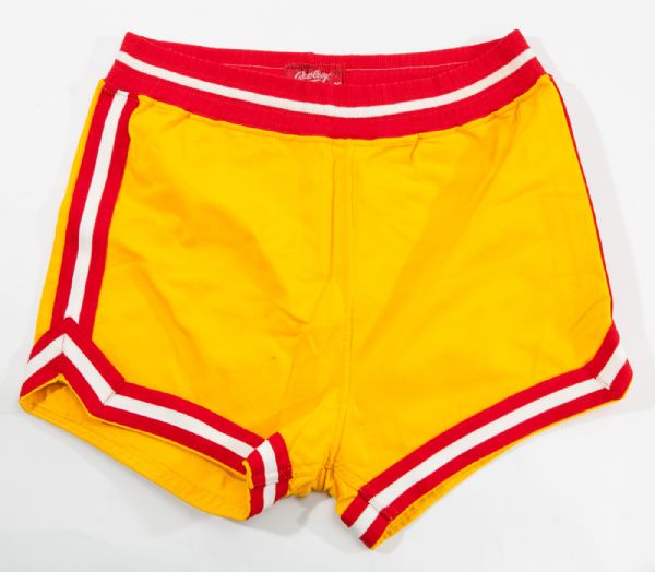 1970S SAN DIEGO CONQUISTADORS GAMES USED BASKETBALL SHORTS