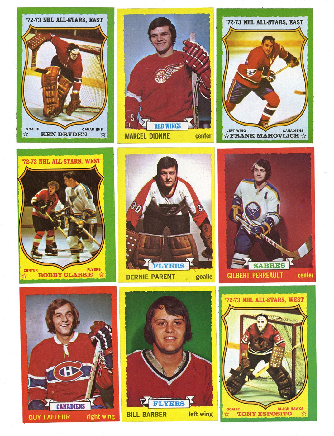 Commons PICK 1 1973-74 Topps Hockey Complete Your Set NM Condition Or Better 