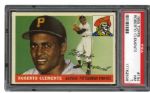 1955 TOPPS #164 ROBERTO CLEMENTE (ROOKIE) NM PSA 7