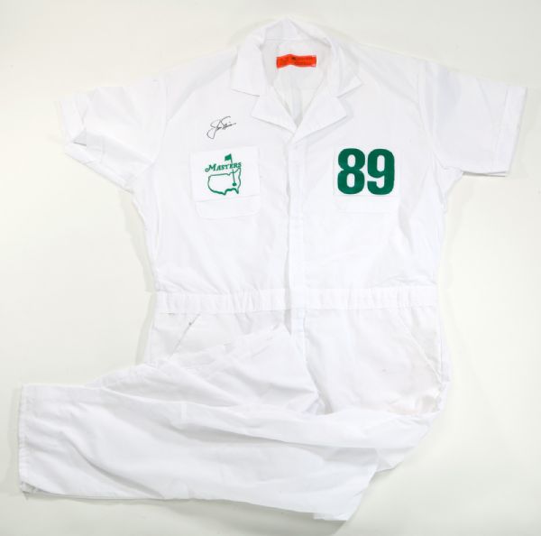 JACK NICKLAUS SIGNED MASTERS CADDY JUMPER