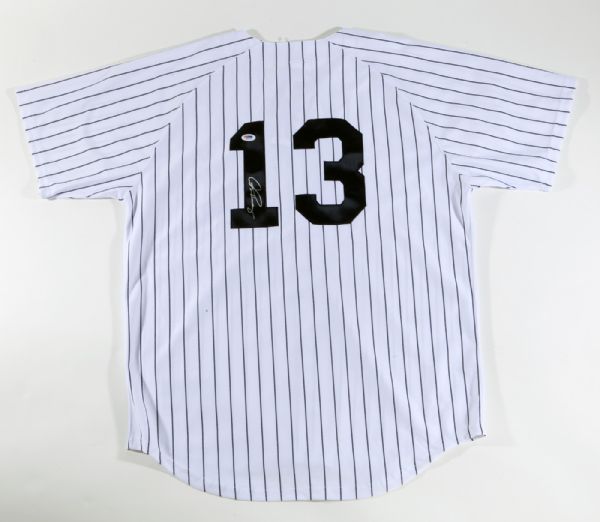 ALEX RODRIGUEZ SIGNED NEW YORK YANKEES JERSEY