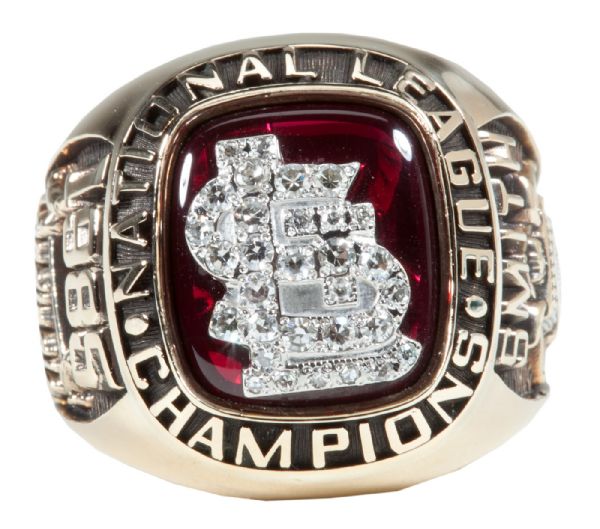 OZZIE SMITH’S 1985 ST. LOUIS CARDINALS NL CHAMPIONSHIP RING
