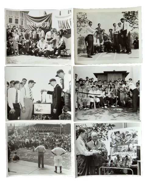 1939 WORLDS FAIR "ACADEMY OF SPORT" ORIGINAL PHOTOGRAPHS FEATURING WALSH, WANER, HARNETT, GREENBERG AND MANY OTHERS