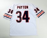 WALTER PAYTON SIGNED CHICAGO BEARS JERSEY WITH MULTIPLE INSCRIPTIONS