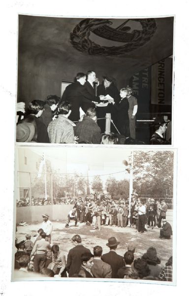 1939 BABE RUTH WORLDS FAIR "ACADEMY OF SPORT" ORIGINAL PHOTOGRAPHS