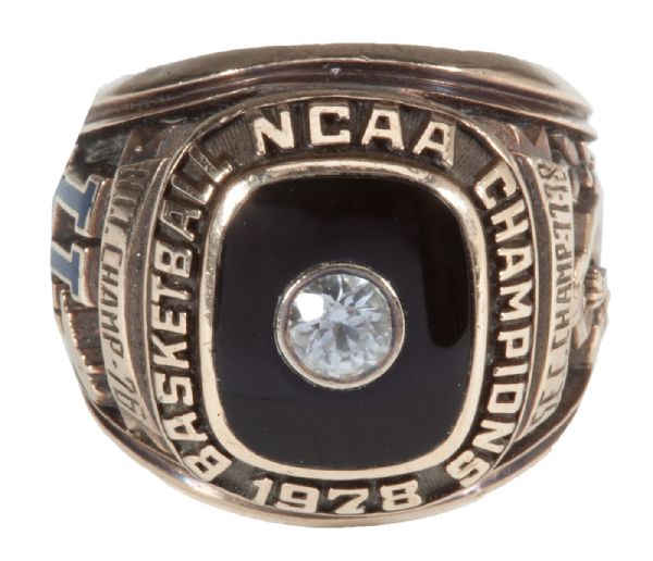 1978 UNIVERSITY OF KENTUCKY WILDCATS MENS BASKETBALL NCAA CHAMPIONSHIP RING