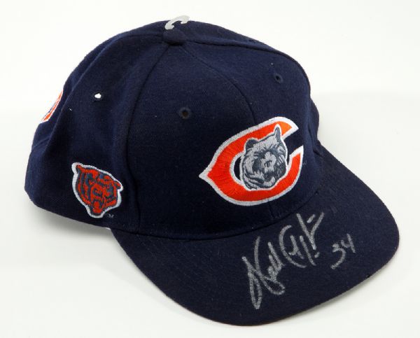 WALTER PAYTON AUTOGRAPHED CHICAGO BEARS CAP