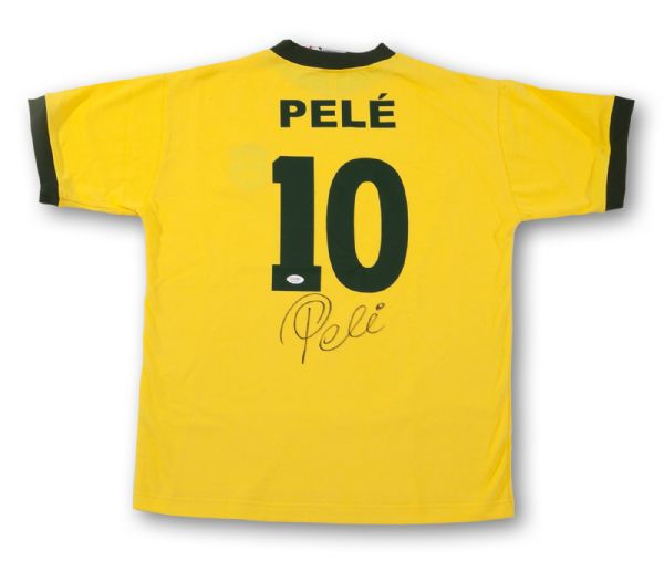PELE SIGNED TOFFS REPLICA YELLOW JERSEY