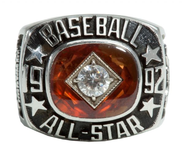  1992 SAN DIEGO PADRES STAFF MEMBER ALL STAR RING