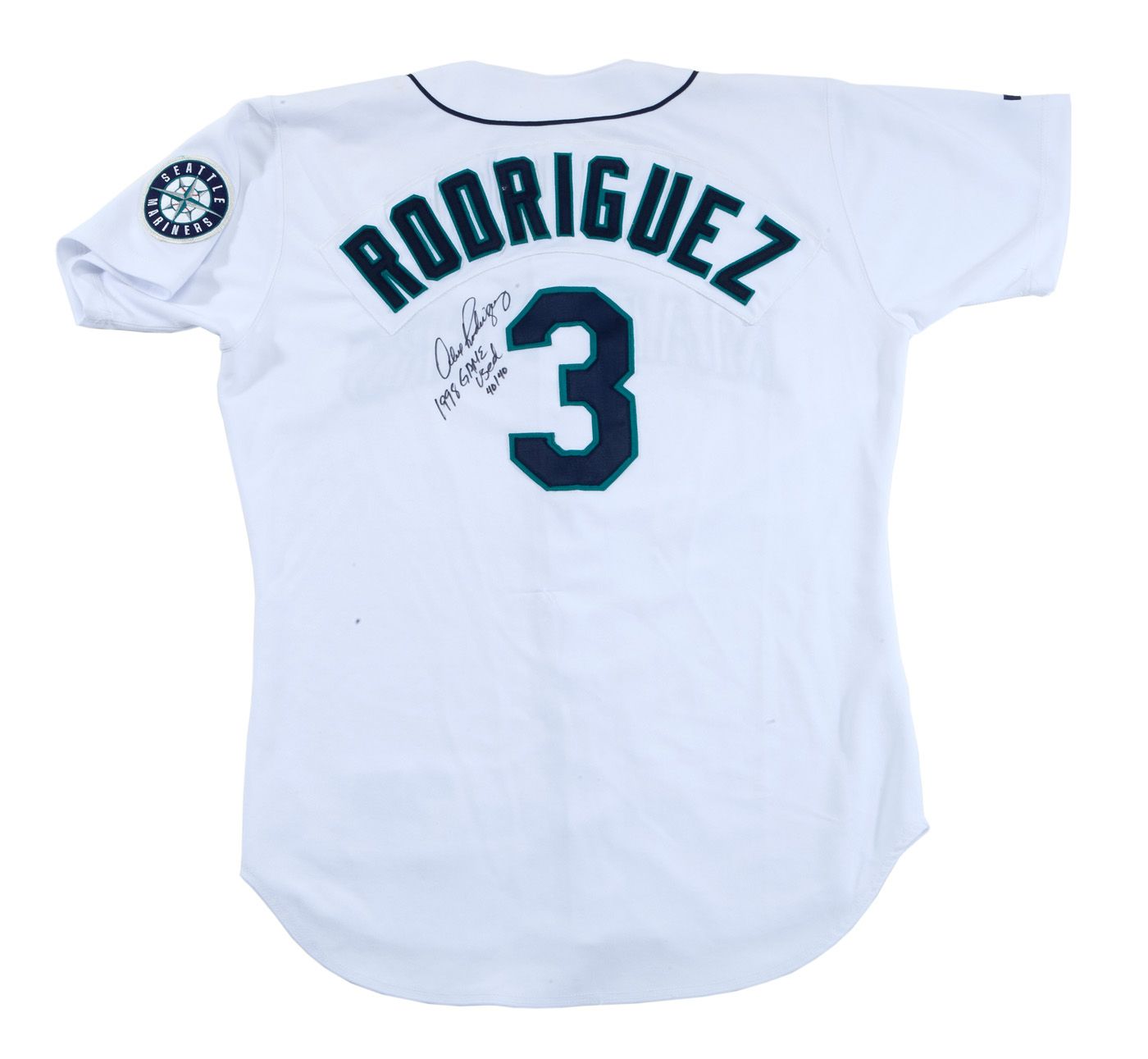 1998 Alex Rodriguez Game-Worn Mariners Jersey with Team Letter -  Memorabilia Expert
