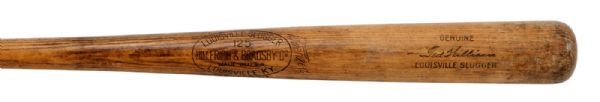 EXCEPTIONAL TED WILLIAMS 1951-52 H&B PROFESSIONAL MODEL GAME USED BAT (PSA/DNA GU10)