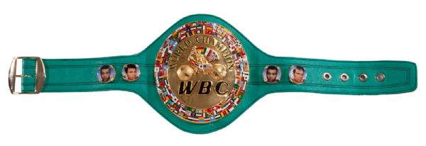 ANGELO DUNDEES WORLD BOXING COUNCIL (WBC) LIFETIME ACHIEVEMENT AWARD BELT
