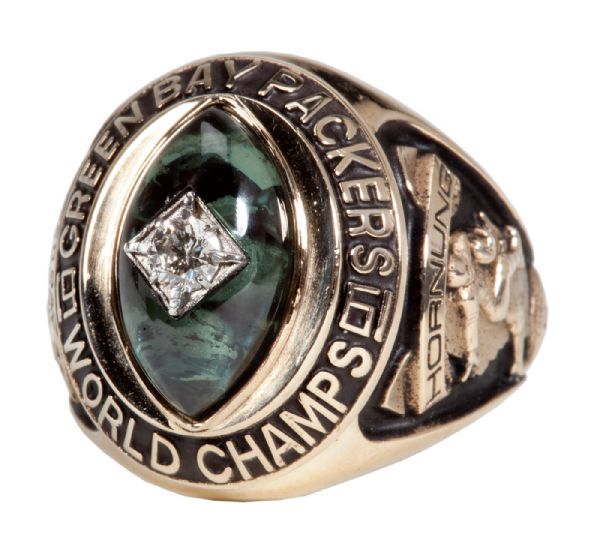 PAUL HORNUNG’S 1961 GREEN BAY PACKERS NFL CHAMPIONSHIP RING - REISSUE (HORNUNG LOA)