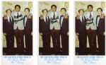 LOT OF (5) ANGELO DUNDEE SIGNED 1970S CHRISTMAS CARDS PICTURING MUHAMMAD ALI