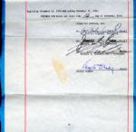 ANGELO DUNDEES 1976 ORIGINAL CONTRACT TO MANAGE SUGAR RAY LEONARD SIGNED BY DUNDEE AND LEONARD