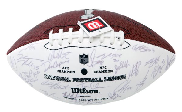 2011 SUPERBOWL XLV CHAMPION GREEN BAY PACKERS TEAM SIGNED FOOTBALL