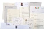 ANGELO DUNDEES LOT OF SIGNED CORRESPONDENCE FROM FAMOUS ATHLETES AND CELEBRITIES (8 LETTERS AND POSTCARDS)