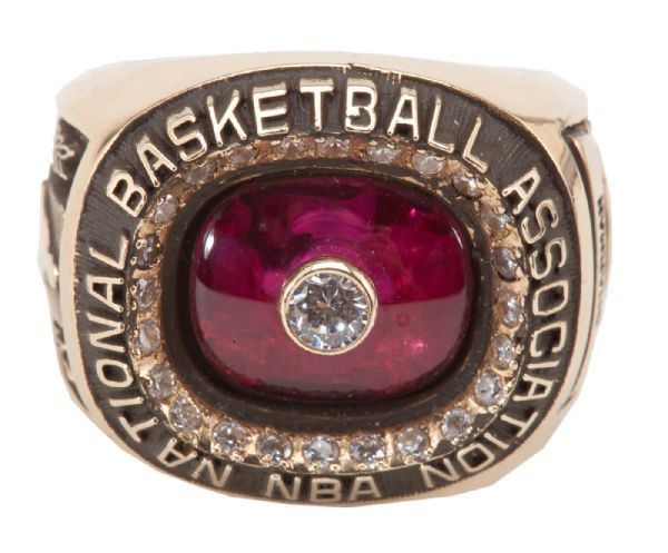 1982 NBA ALL-STAR LEGENDS GAME RING GIVEN TO BILL SHARMAN