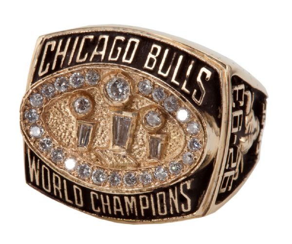 1993 CHICAGO BULLS - THANKS, M.J. (RING GIVEN TO MICHAEL JORDAN’S SELECT FRIENDS) 