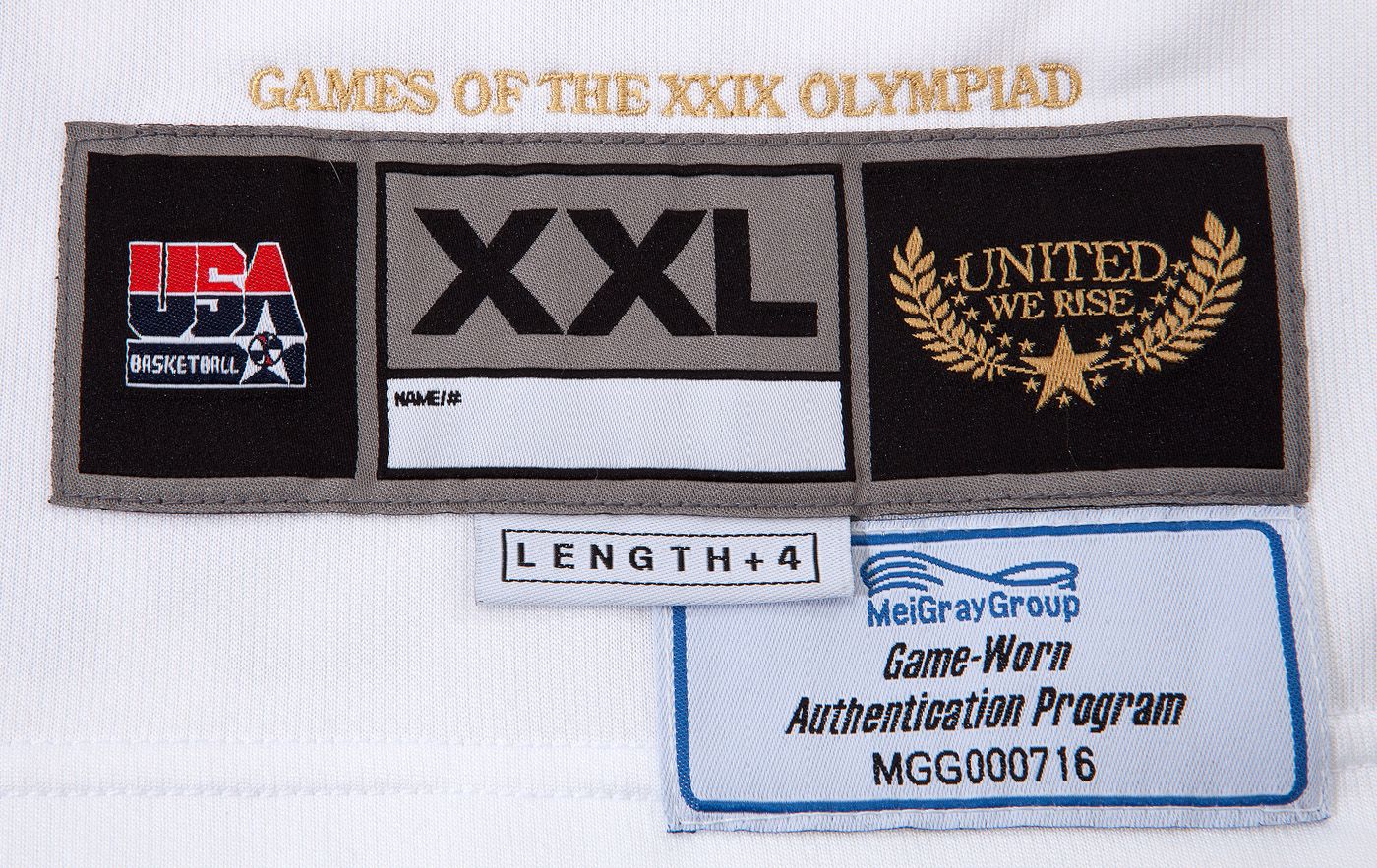 Lot Detail - 2008 TAYSHAUN PRINCE GAME WORN BEIJING OLYMPIC JERSEY