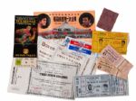 ANGELO DUNDEES LOT OF (10) PERSONAL MUHAMMAD ALI FIGHT TICKETS AND STUBS