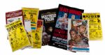 ANGELO DUNDEES LOT OF (11) FIGHT POSTERS