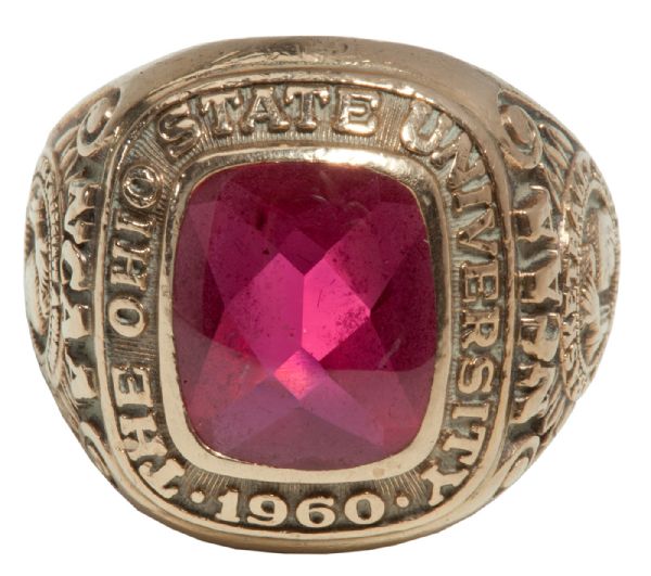 JOHN HAVLICEK’S 1960 OHIO STATE BUCKEYES NCAA NATIONAL CHAMPIONSHIP RING (HAVLICEK LOA)