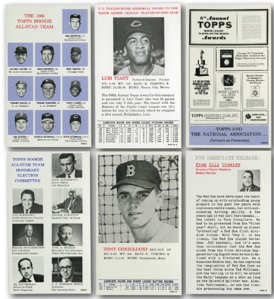  1964 TOPPS ROOKIE ALL-STAR BANQUET COMPLETE BOXED SET OF 36
