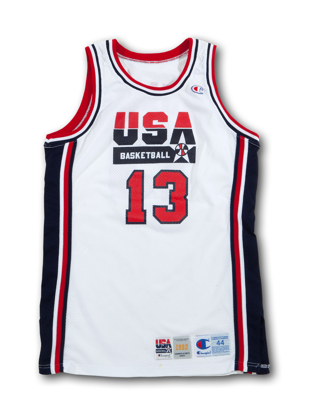 Lot Detail - CHRIS MULLIN'S 1992 OLYMPIC (USA DREAM TEAM) GAME WORN AND ...